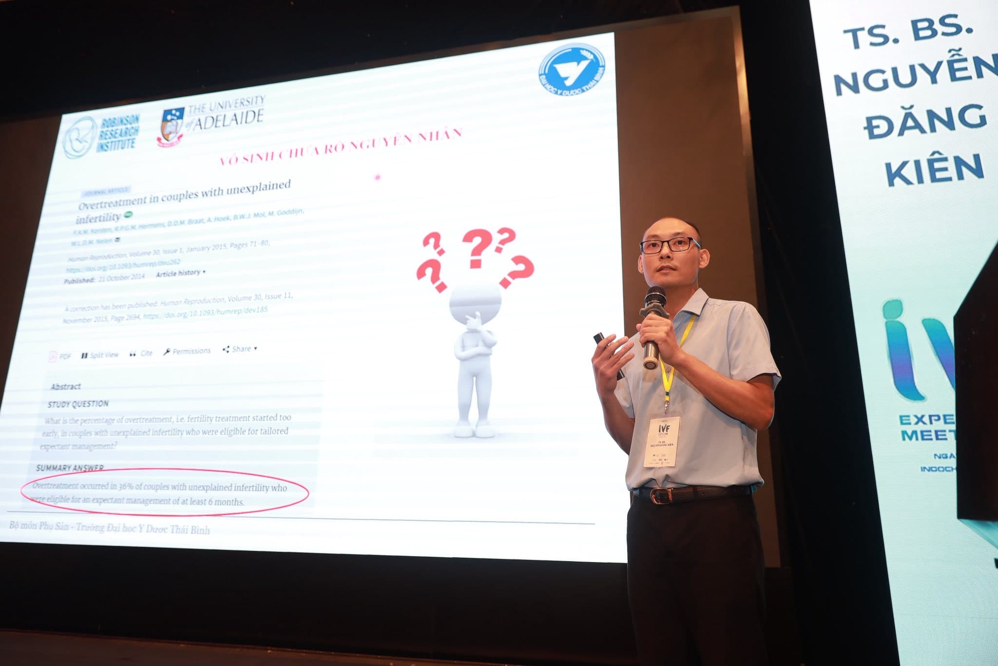 TS.BS Nguyễn Đăng Kiên trong giảng đường